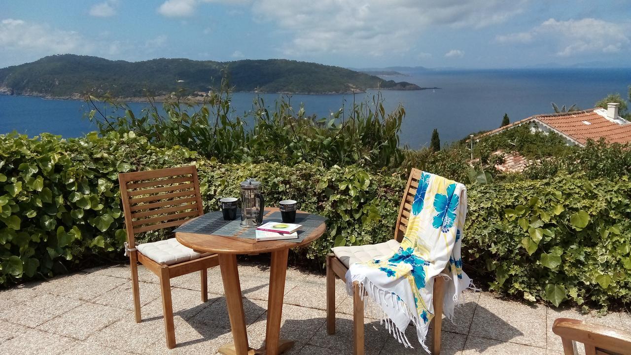 Aparthotel La Coccinelle Île du Levant Exteriér fotografie